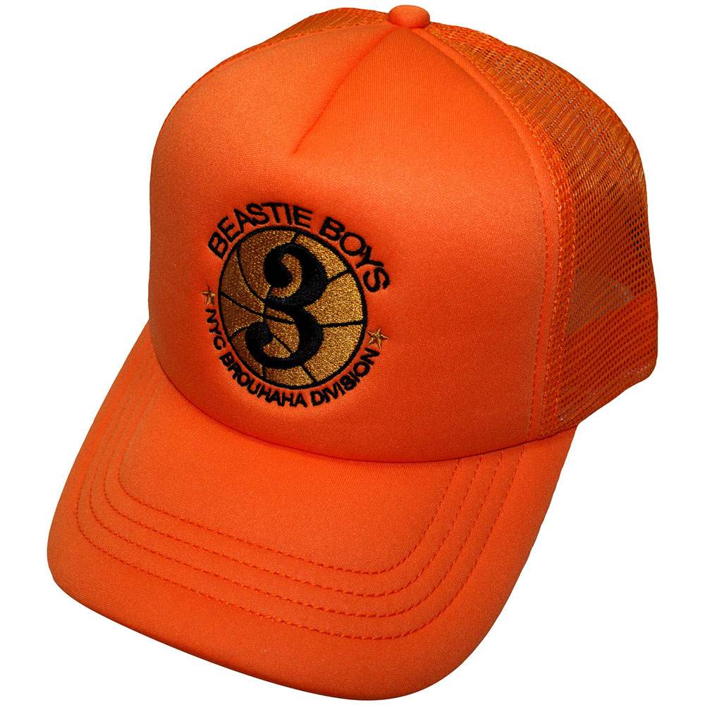 Beastie Boys - NYC Brouhaha Division Trucker cap - Orange